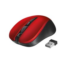 MOUSE USB OPTICAL WRL MYDO/SILENT RED 21871 TRUST