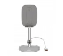 MOBILE ACC DESKTOP STAND/SILVER SUWY-A0S BASEUS