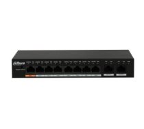 Switch|DAHUA|PFS3010-8ET-96|Type L2|8x10Base-T / 100Base-TX|2x10Base-T / 100Base-TX / 1000Base-T|PoE ports 8|DH-PFS3010-8ET-96