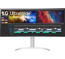 LCD Monitor|LG|38WP85C-W|37.5"|Curved/21 : 9|Panel IPS|3840x1600|21:9|60Hz|5 ms|Speakers|Height adjustable|Tilt|38WP85C-W