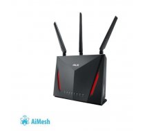 Wireless Router|ASUS|Wireless Router|2900 Mbps|Mesh|IEEE 802.11ac|USB 2.0|USB 3.0|1 WAN|4x10/100/1000M|Number of antennas 4|RT-AC86U