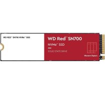 SSD|WESTERN DIGITAL|Red|250GB|M.2|PCIE|NVMe|Write speed 1600 MBytes/sec|Read speed 3100 MBytes/sec|TBW 500 TB|WDS250G1R0C