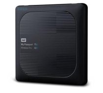 External HDD|WESTERN DIGITAL|My Passport Wireless Pro|3TB|USB 3.0|Buffer memory size 256 MB|SD Card Slot 1|Colour Black|WDBSMT0030BBK-RESN