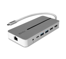 I/O DOCKING STATION USB-C/MINI DUAL 4K 43360 LINDY