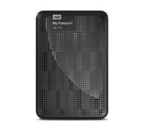 External HDD|WESTERN DIGITAL|My Passport AV-TV|1TB|USB 2.0|USB 3.0|Colour Black|WDBHDK0010BBK-EESN