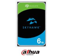 HDD|SEAGATE|SkyHawk|6TB|SATA|256 MB|5400 rpm|Discs/Heads 4/8|3,5"|ST6000VX009