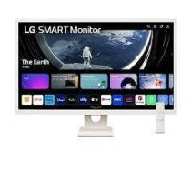 LCD Monitor|LG|32SR50F-W|31.5"|Smart|Panel IPS|1920x1080|16:9|8 ms|Speakers|Tilt|Colour White|32SR50F-W