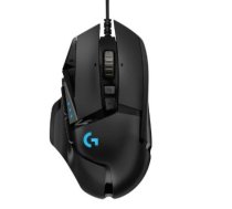 MOUSE USB OPTICAL G502 HERO/BLACK 910-005471 LOGITECH