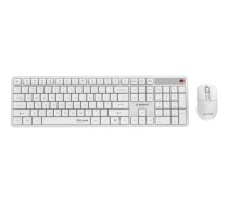 KEYBOARD +MOUSE WRL ENG/WHITE KBS-WMS-01-W GEMBIRD