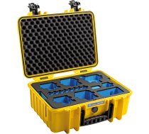 BW Outdoor Case Type 4000 for 1x GoPro Hero 9 bundle, 4x GoPro Hero 9, GoPro waterproof Yellow