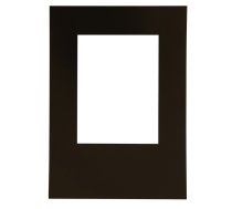 Focus Passepartout 50x70 / 30x40 Black w. black core