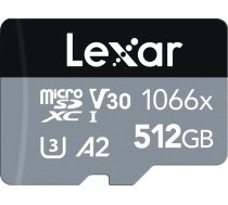 Lexar Pro 1066x microSDHC/microSDXC UHS-I (SILVER) R160/W120 512GB