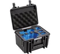 BW Outdoor Cases Type 2000 for DJI Mini3 PRO, DJI RC-N1 or DJI RC, charging-cradle, 4 bat , Black