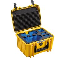 BW Outdoor Cases Type 2000 for DJI Mini3 PRO, DJI RC-N1 or DJI RC, charging-cradle, 4 bat , Yellow