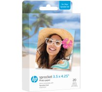 HP Sprocket Zink paper Sprocket 3x4 20-pack 3,5x4,25