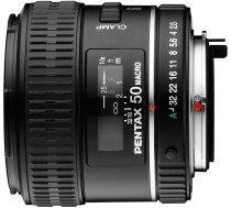 smc Pentax D FA 50mm f/2.8 Macro objektīvs
