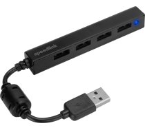 Speedlink USB hub Snappy Slim 4 portu (SL-140000-BK)