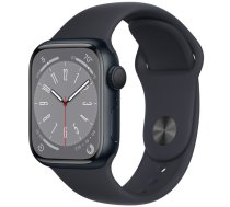 Apple Watch 8 GPS 41mm Sport Band, midnight (MNP53EL/A)