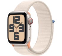 Apple Watch SE 2023 GPS + Cellular 40mm Sport Loop, starlight (MRG43ET/A)