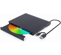 Gembird external DVD/CD drive, black (DVD-USB-03)