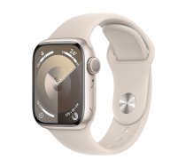 Watch Apple Watch Series 9 GPS 41mm Starlight Aluminium Case with Sport Band M/L - Starlight