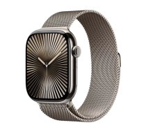 Watch Apple Watch Series 10 GPS + Cellular 46mm Natural Titanium Case with Sport Loop S/M - Natural Milanese