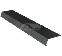 Alumīnija atloks EAVES PLANK PLUS 63x120x2000, 0,50 mm