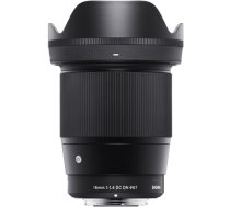 SIGMA 16mm F/1.4 DC DN Contemporary, Sony E-mount APS-C objektīvs (16mm F1.4 DC DN Contemporary Sony 402965)