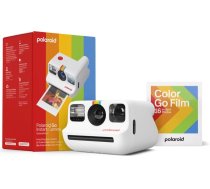 POLAROID momentkamera Go Gen 2 White, komplekts ar Color Go Film (16 sheets) (Go Generation 2, White, Color Go 16x 124981)