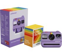 POLAROID momentkamera Go Gen 2 Purple, komplekts ar Color Go Film (16 sheets) (Go Generation 2, Purple, Color Go 16x 131036)
