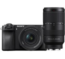SONY kameras komplekts a6700 16-50mm II ar 70-350mm G objektīvu (ILCE-6700 Kit + SEL70350G α6700 camera камера ILCE-6700 Kit + SEL70350G)