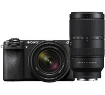SONY kameras komplekts a6700 18-135mm ar 70-350mm G objektīvu (ILCE-6700 M Kit + SEL70350G α6700 camera камера ILCE-6700 Kit + SEL70350G)