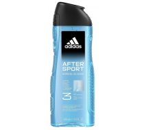 Dušas želeja Adidas After Sport 3in1 vīriešiem, 400 ml