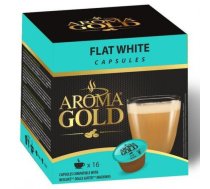 Kafijas kapsulas Aroma Gold Dolce Gusto Flat White, 12 gab.