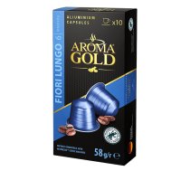 Kafijas kapsulas Nespresso Aroma Gold Fiori Lungo 10 gab.