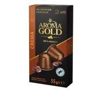 Kafijas kapsulas Nespresso Aroma Gold Crema 10 gab.