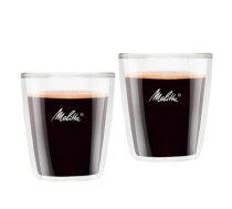 Dubultā stikla espresso glāzes Melitta 2 gab. 80 ml