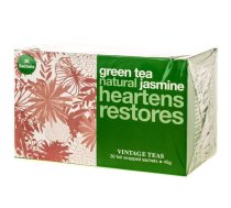 Tējas maisiņi Vintage Teas Green Tea Jasmine 30 gab.