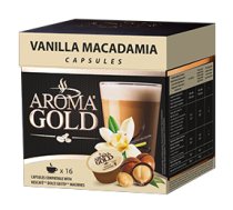 Kafijas kapsulas Aroma Gold Dolce Gusto Vanilla Macadamia, 16 gab.