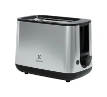 Electrolux E3T1-3ST tosteris 2 šķēle (-s) 800 W Melns, Nerūsējošs tērauds