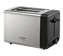 Bosch TAT4P420 tosteris 2 šķēle (-s) 970 W Melns, Nerūsējošs tērauds