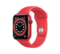 Apple Watch Series 6 OLED 44 mm Digitāls 368 x 448 pikseļi Skārienjūtīgais ekrāns Sarkans Wi-Fi GPS