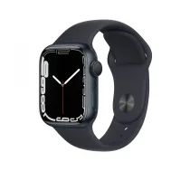 Apple Watch Series 7 OLED 41 mm Digitāls Skārienjūtīgais ekrāns Melns Wi-Fi GPS