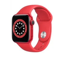 Apple Watch Series 6 GPS, 40mm Product (Red) Aluminium Case With Sport Band - Regular Red