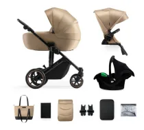 KINDERKRAFT universal stroller 3in1 PRIME 2 3IN1 MINK PRO SANDROSE BEIGE, KSPRIM02BEG300I