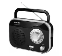 Sencor SRD 210 BS radio Personālais Analogais Melns, Pelēks, Metālisks