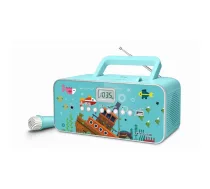 Muse M-29KB portatīva stereo sistēma Digitāls 1 W FM, MW, PLL Daudzkrāsains MP3 atskaņošana