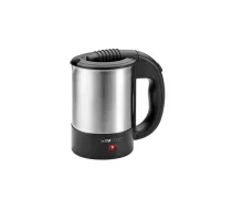 Clatronic WKR 3624 elektriskās tējkanna 0,5 L 1000 W Melns, Nerūsējošs tērauds