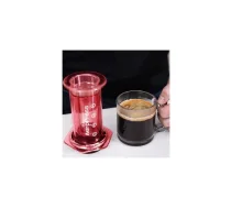 AeroPress – the transparent red coffee maker