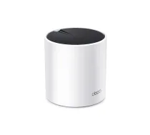 TP-Link Deco X55 Divkāršā frekvenču josla (2.4 GHz / 5 GHz) Wi-Fi 6 (802.11ax) Melns, Balts 3 Iekšējs